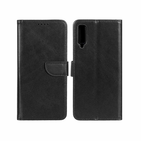 کیف چرمی موبایل مگنتی Samsung Galaxy A750 / A7 (2018) - مشکی