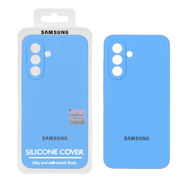 قاب سیلیکونی پاک کنی اورجینال Master Quality مدل Samsung Galaxy A56 / A36 - آبی (پک دار)