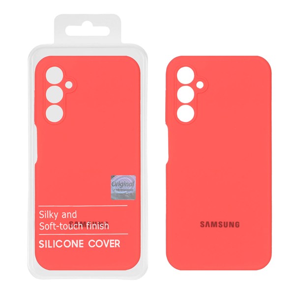 قاب سیلیکونی پاک کنی اورجینال Master Quality مدل Samsung Galaxy A24 - مرجانی (پک دار)