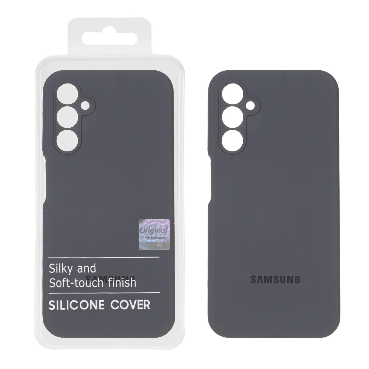 قاب سیلیکونی پاک کنی اورجینال Master Quality مدل Samsung Galaxy A24 - خاکستری (پک دار)