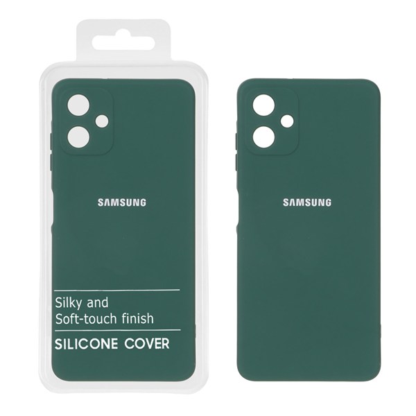 قاب نیو سیلیکون محافظ لنزدار RFF مدل Samsung Galaxy A06 - سبز (پک دار)