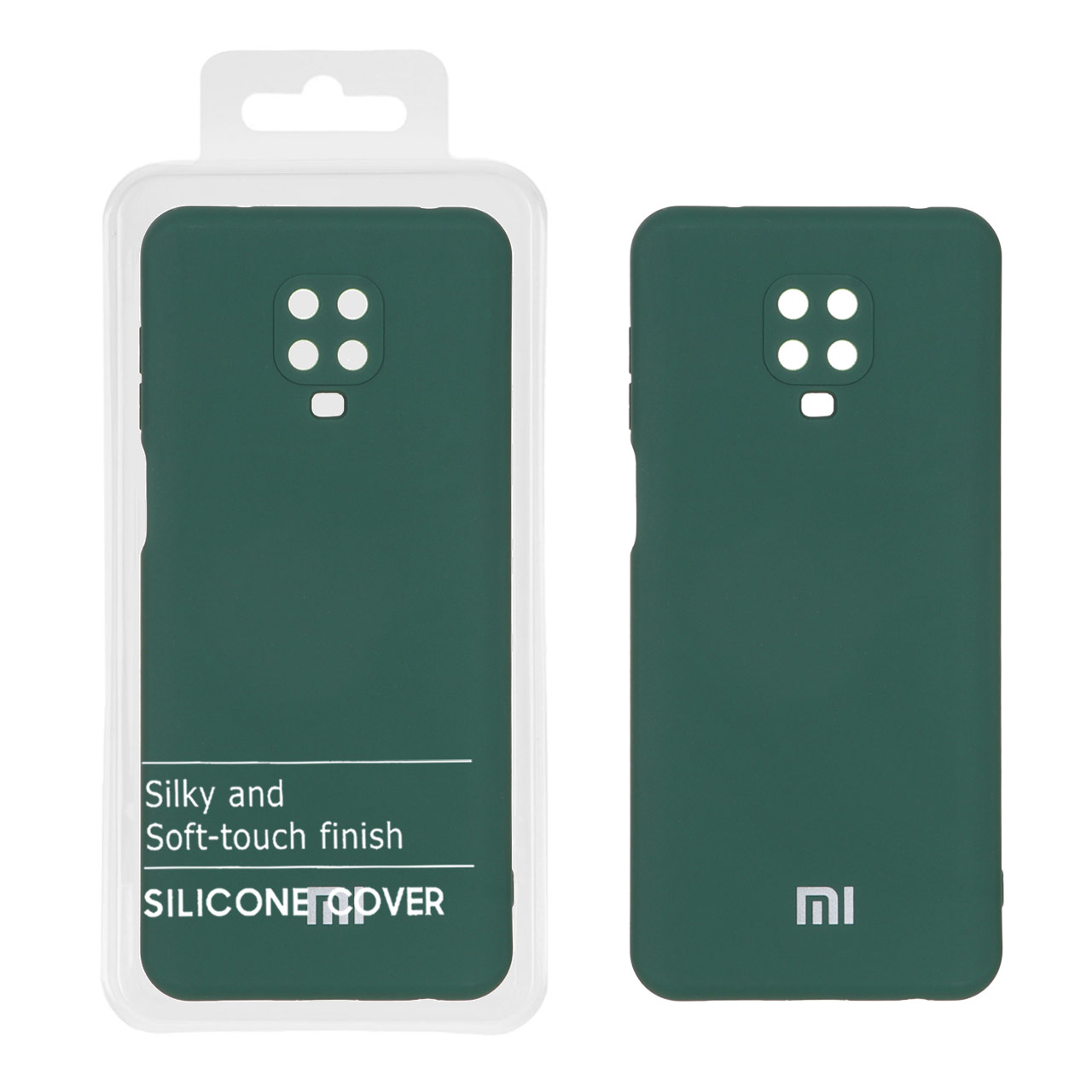 قاب نیو سیلیکون محافظ لنزدار RFF مدل Xiaomi Redmi Note 9S / Redmi Note 9 Pro / Redmi Note 9 Pro Max - سبز (پک دار)