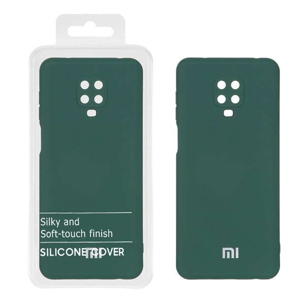 قاب نیو سیلیکون محافظ لنزدار RFF مدل Xiaomi Redmi Note 9S / Redmi Note 9 Pro / Redmi Note 9 Pro Max - سبز (پک دار)