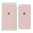 قاب سیلیکونی پاک کنی محافظ لنزدار اورجینال Apple iPhone 6 Plus / iPhone 6s Plus - صورتی چرک (پک دار)