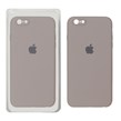 قاب سیلیکونی پاک کنی محافظ لنزدار اورجینال Apple iPhone 6 Plus / iPhone 6s Plus - خاکی (پک دار)
