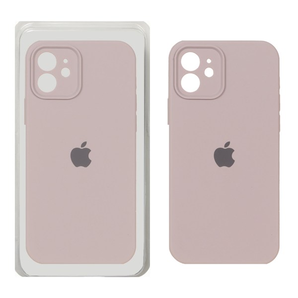 قاب سیلیکونی پاک کنی محافظ لنزدار اورجینال Apple iPhone 12 - کالباسی (پک دار)