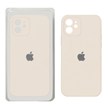 قاب سیلیکونی پاک کنی محافظ لنزدار اورجینال Apple iPhone 12 - کرم (پک دار)