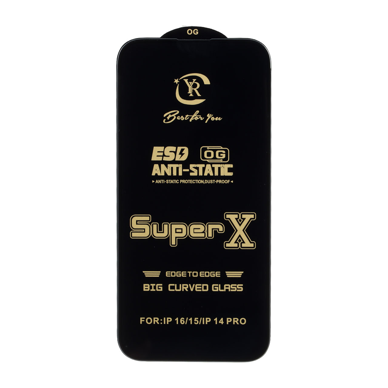 محافظ صفحه نمایش شیشه ای Apple iPhone 15 Pro - Full Cover Super X