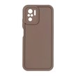 قاب Solid Case مدل Xiaomi Redmi Note 10 4G / Redmi Note 10S / Poco M5S - قهوه ای