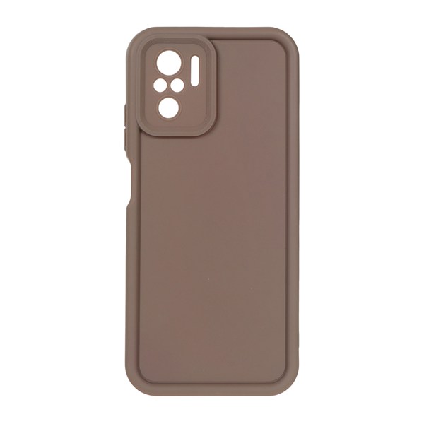 قاب Solid Case مدل Xiaomi Redmi Note 10 4G / Redmi Note 10S / Poco M5S - قهوه ای