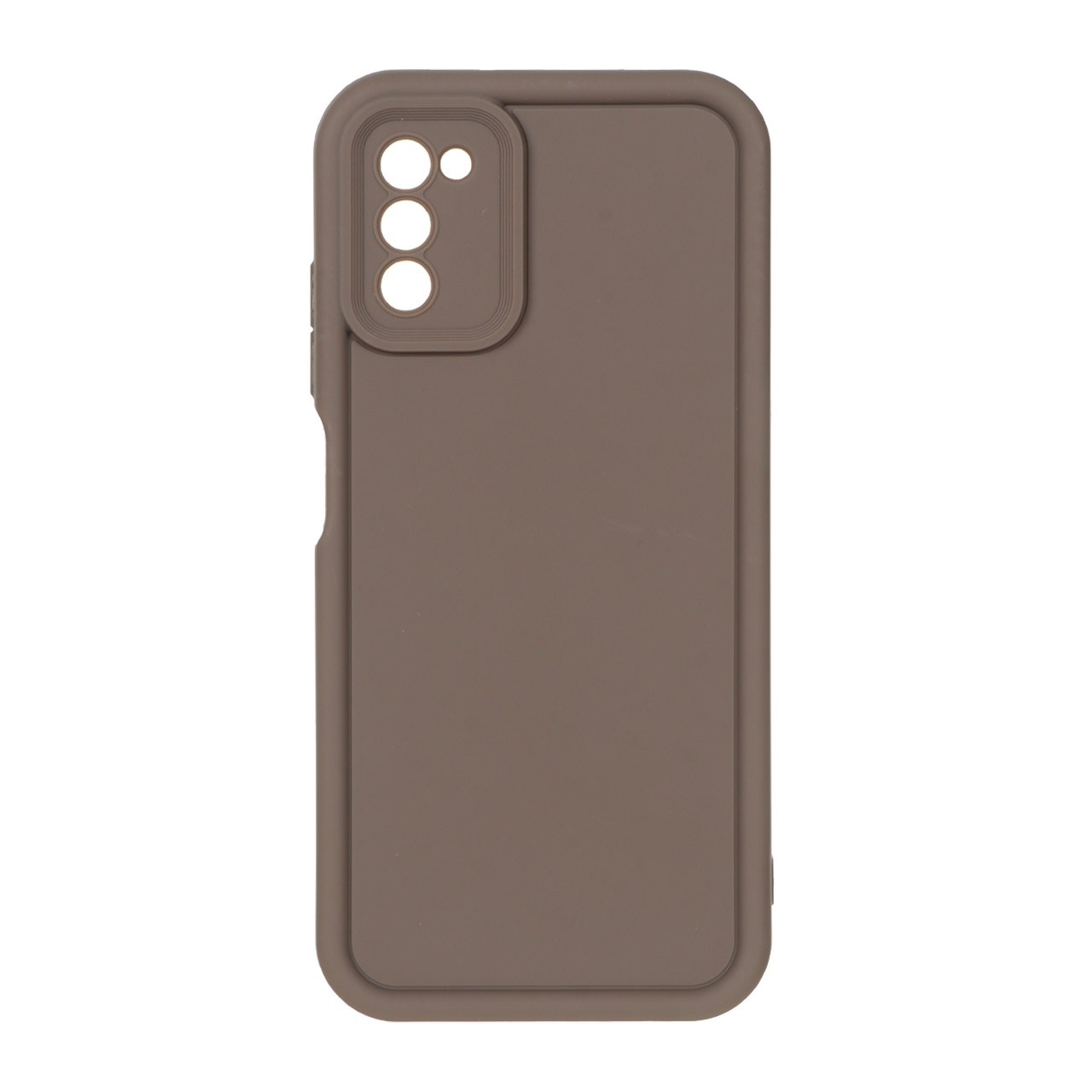 قاب Solid Case مدل Samsung Galaxy A03s / A02s - قهوه ای