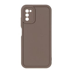 قاب Solid Case مدل Samsung Galaxy A03s / A02s - قهوه ای