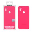 قاب سیلیکونی پاک کنی اورجینال Master Quality مدل Samsung Galaxy A11 / M11 - صورتی فانتزی (پک دار)