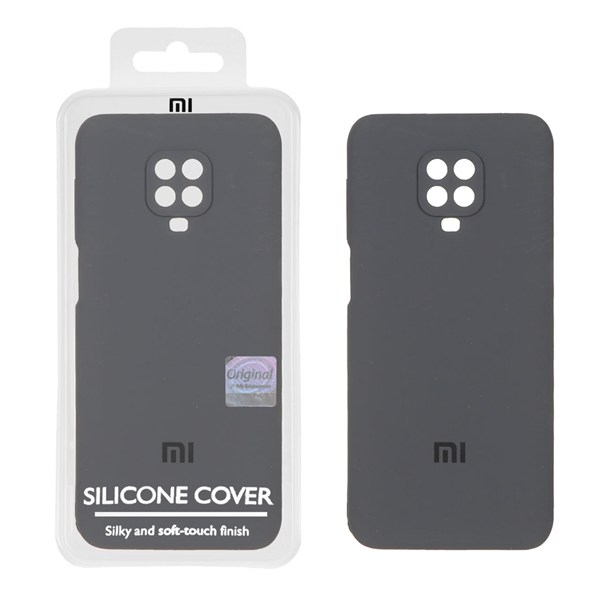 قاب سیلیکونی پاک کنی اورجینال Master Quality مدل Xiaomi Redmi Note 9S / Redmi Note 9 Pro / Redmi Note 9 Pro Max - خاکستری (پک دار)