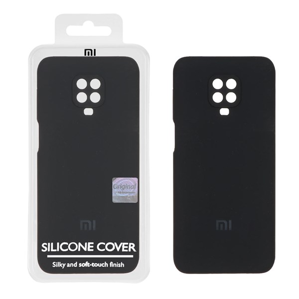 قاب سیلیکونی پاک کنی اورجینال Master Quality مدل Xiaomi Redmi Note 9S / Redmi Note 9 Pro / Redmi Note 9 Pro Max - مشکی (پک دار)