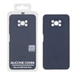 قاب سیلیکونی پاک کنی اورجینال Master Quality مدل Xiaomi Poco X3 / Poco X3 Pro / Poco X3 NFC - سرمه ای (پک دار)