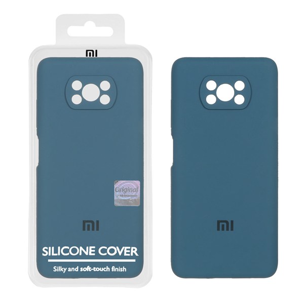 قاب سیلیکونی پاک کنی اورجینال Master Quality مدل Xiaomi Poco X3 / Poco X3 Pro / Poco X3 NFC - سبز کله غازی (پک دار)