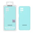 قاب سیلیکونی پاک کنی اورجینال Master Quality مدل Samsung Galaxy A12 / M12 / F12 - سبزآبی (پک دار)