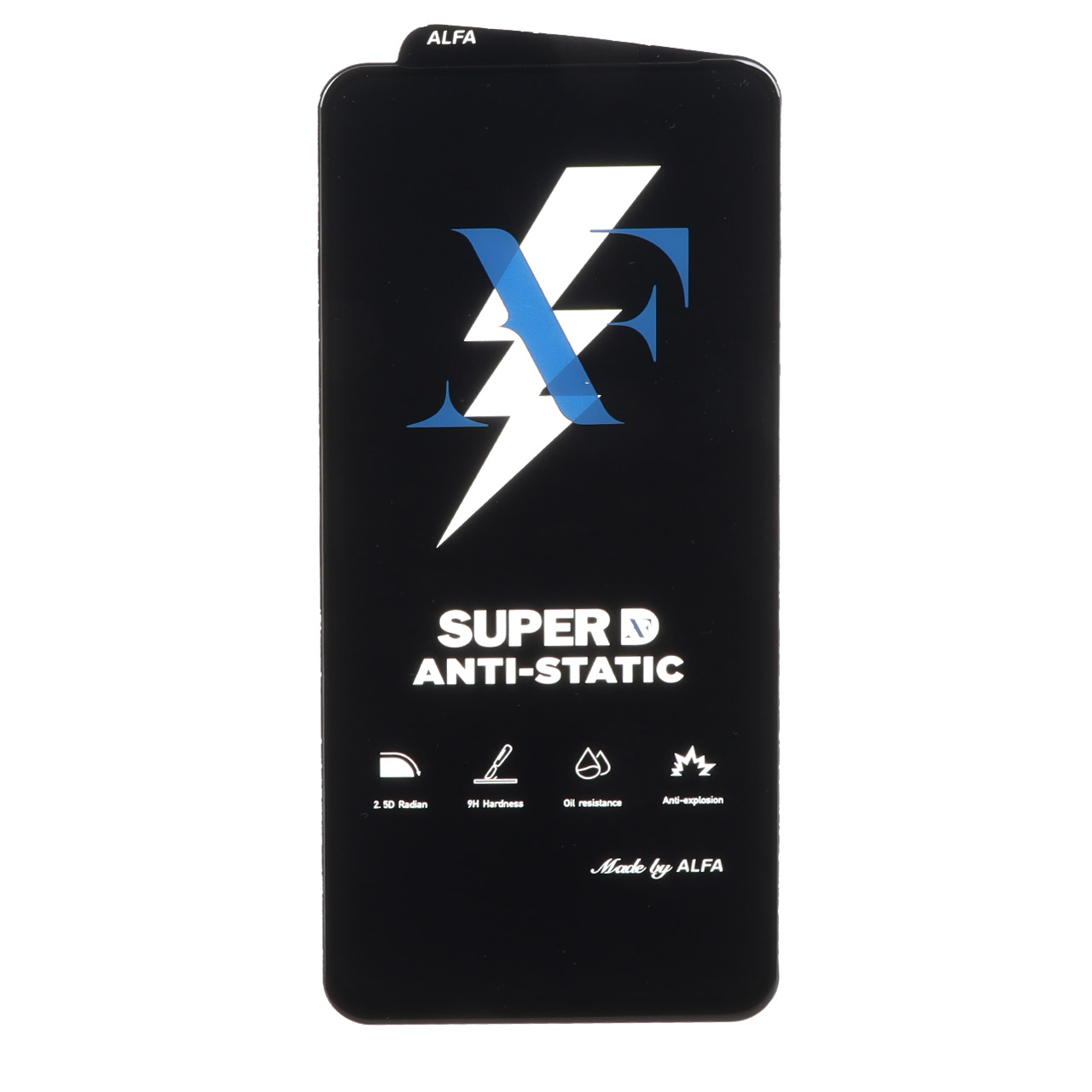 محافظ صفحه نمایش شیشه ای Super D Anti Static ALFA مدل Samsung Galaxy A11 / M11 / Redmi Note 9 / Note 9t / Mi 11 lite (بدون پک)
