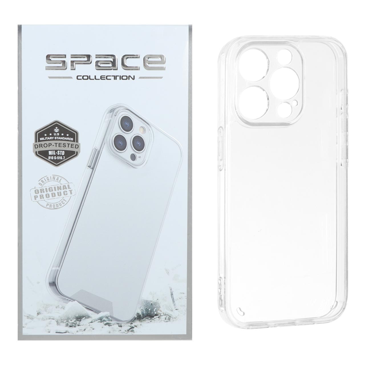 قاب اورجینال Space مدل Apple iPhone 15 Pro (پک دار)