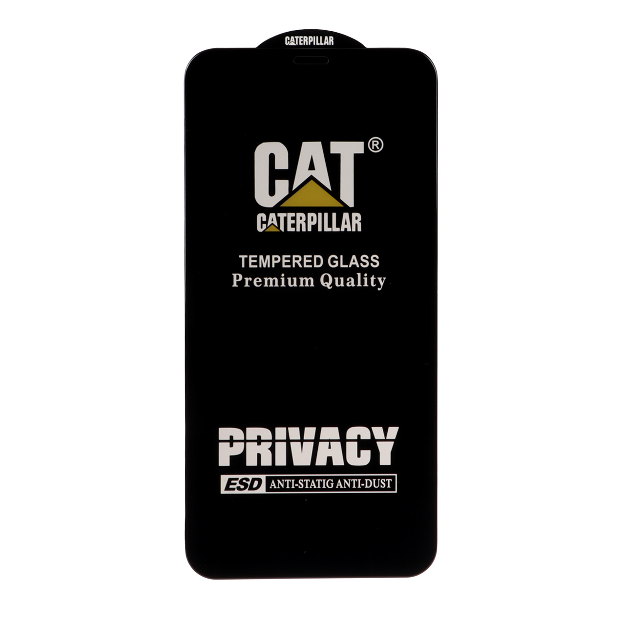 محافظ صفحه نمایش شیشه ای Full Cover Privacy Caterpillar - ESD مدل Apple iPhone 11 / iPhone XR