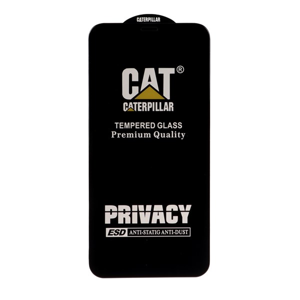 محافظ صفحه نمایش شیشه ای Full Cover Privacy Caterpillar - ESD مدل Apple iPhone 11 / iPhone XR