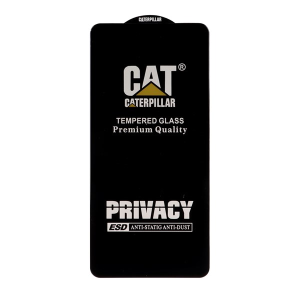 محافظ صفحه نمایش شیشه ای Full Cover Privacy Caterpillar - ESD مدل Samsung Galaxy A51 / A52 / A53 / M31s / S20 fe