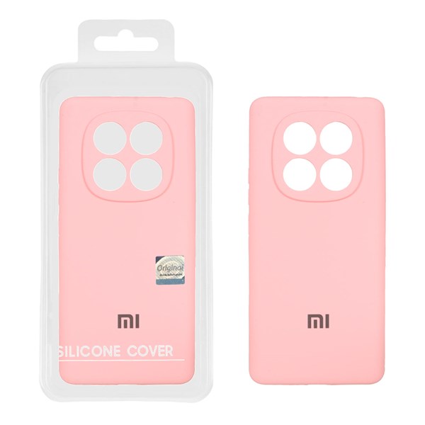 قاب سیلیکونی پاک کنی اورجینال Master Quality مدل Xiaomi Redmi Note 14 Pro 4G - صورتی (پک دار)