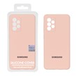قاب سیلیکونی پاک کنی اورجینال Master Quality مدل Samsung Galaxy A52 / A52s - کرم نارنجی (پک دار)