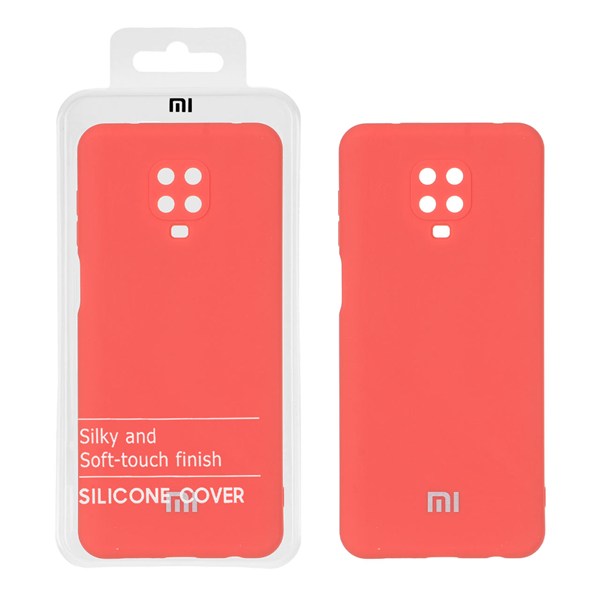 قاب نیو سیلیکون محافظ لنزدار RFF مدل Xiaomi Redmi Note 9S / Redmi Note 9 Pro / Redmi Note 9 Pro Max - هلویی (پک دار)
