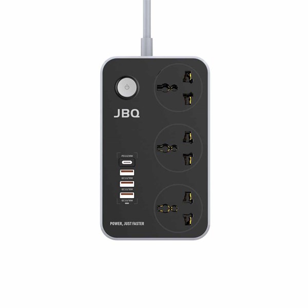 چندراهی برق JBQ مدل PS-1001 - سفید (گارانتی یکساله رصاصی)