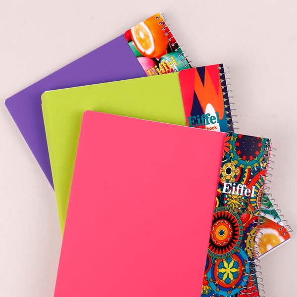 دفتر سیمی 100 برگ رحلی ایفل