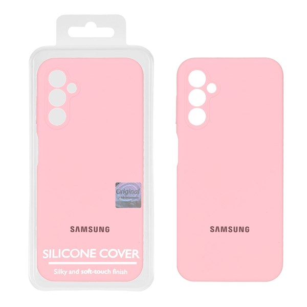 قاب سیلیکونی پاک کنی اورجینال Master Quality مدل Samsung Galaxy A14 - صورتی (پک دار)
