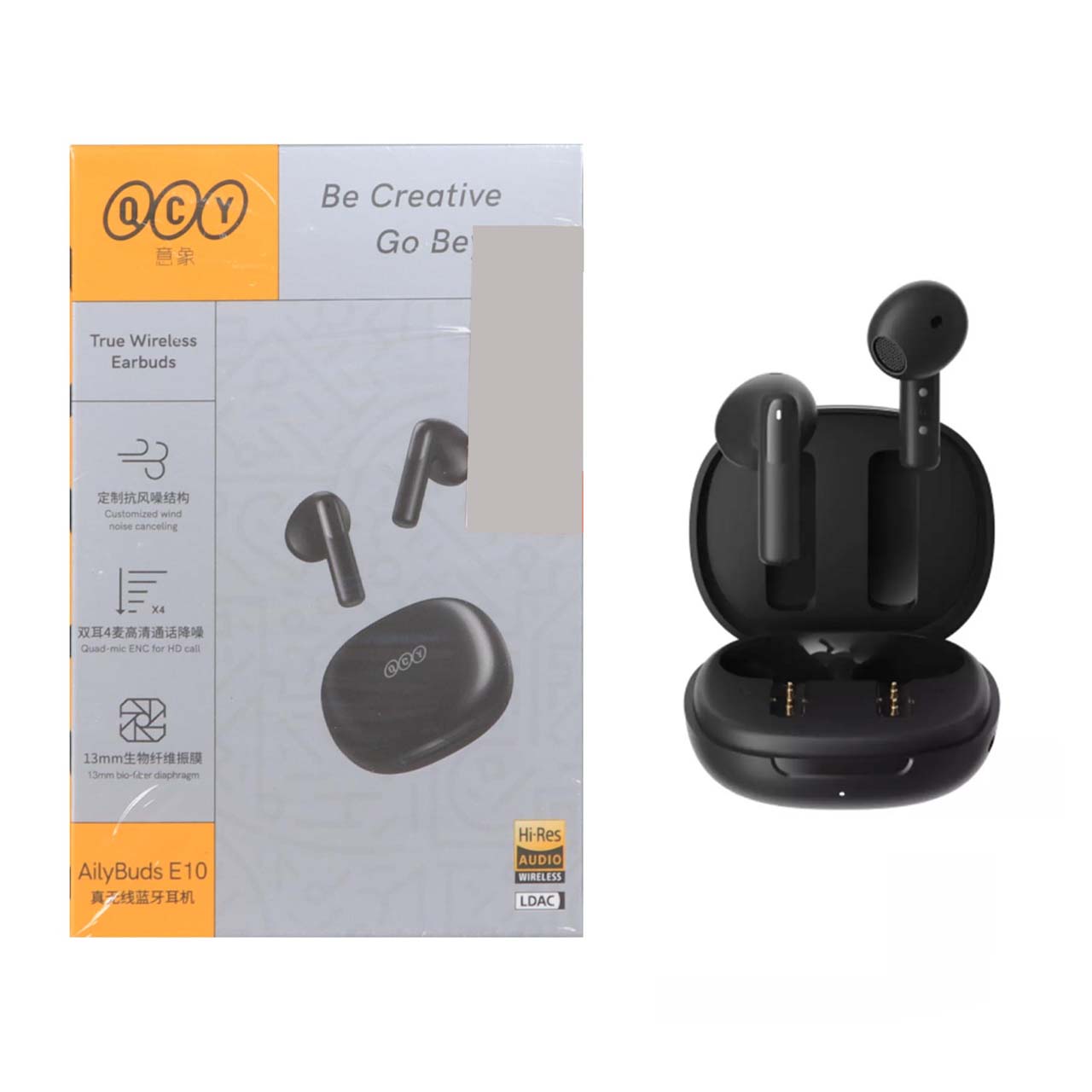 ایرفون بی سیم QCY مدل Ailybuds E10 - مشکی (گارانتی 18 ماهه شرکتی)