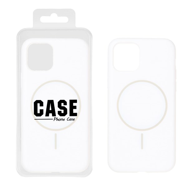قاب سیلیکونی پاک کنی اورجینال درجه یک MagSafe مدل Apple iPhone 11 Pro - سفید (پک دار)