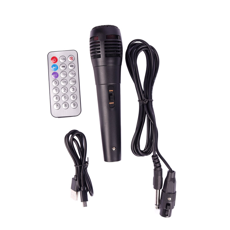 اسپیکر بلوتوثی رم و فلش خور گلکسبیت GS18 + میکروفون و ریموت کنترل