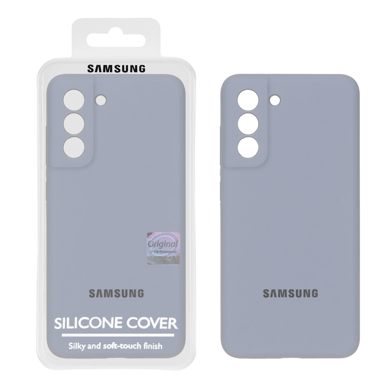 قاب سیلیکونی پاک کنی اورجینال Master Quality مدل Samsung Galaxy S21 FE - فیلی (پک دار)