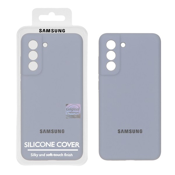 قاب سیلیکونی پاک کنی اورجینال Master Quality مدل Samsung Galaxy S21 FE - فیلی (پک دار)