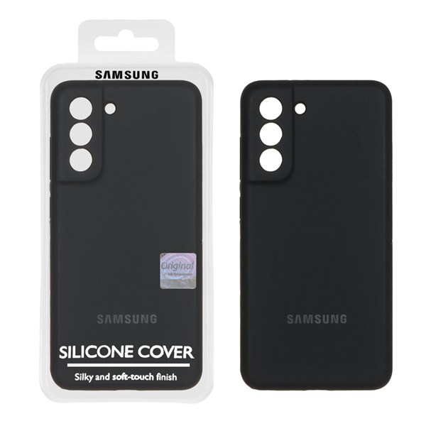 قاب سیلیکونی پاک کنی اورجینال Master Quality مدل Samsung Galaxy S21 FE - مشکی (پک دار)