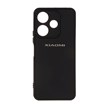 قاب rock پالیز لوگودار Xiaomi Redmi 13X / Redmi 13 4G / Poco M6 4G - مشکی