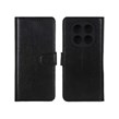 کیف موبایل چرمی مگنتی محافظ لنزدار Xiaomi Redmi Note 14 Pro 5G / Redmi Note 14 Pro Plus 5G / Poco X7 5G - مشکی