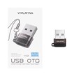 تبدیل VIPLATINA OTG Type-C مدل VX21 - مشکی (گارانتی 18 ماه تعویض نیکان همراه)
