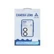 محافظ لنز رینگی اورجینال Akam شابلون دار Apple iPhone 16 / iPhone 16 Plus - مشکی (پک دار)