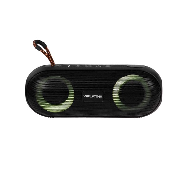 اسپیکر بلوتوثی 20 وات ضد آب VIPLATINA مدل VSW01 RGB - رنگ مشکی (گارانتی 18 ماه تعویض نیکان همراه)