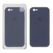 قاب سیلیکونی پاک کنی اورجینال Master Quality مدل Apple iPhone 6 / iPhone 6s - سرمه ای (پک دار)