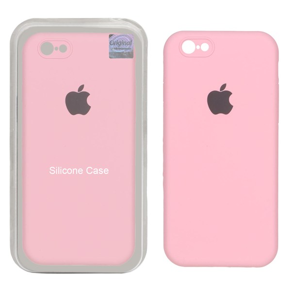 قاب سیلیکونی پاک کنی اورجینال Master Quality مدل Apple iPhone 6 / iPhone 6s - صورتی (پک دار)