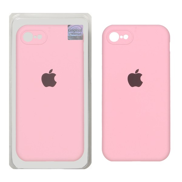 قاب سیلیکونی پاک کنی اورجینال Master Quality مدل Apple iPhone 7 / iPhone 8 / iPhone SE (2020) - صورتی (پک دار)