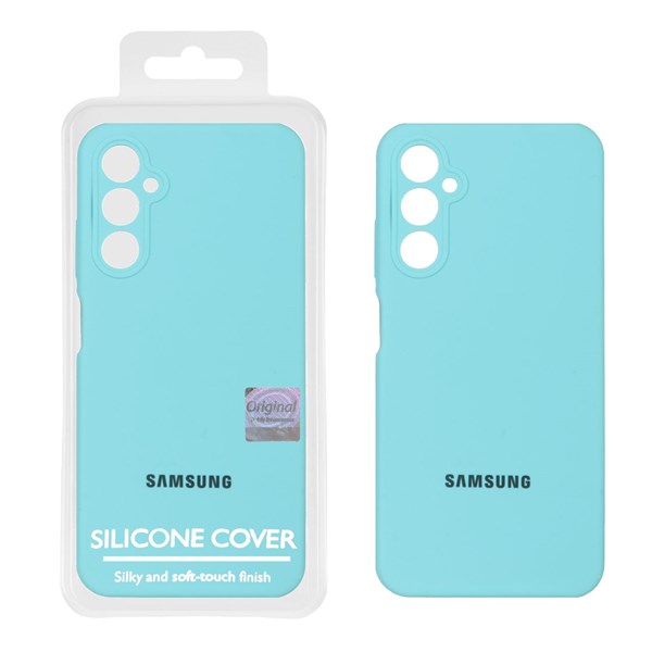 قاب سیلیکونی پاک کنی اورجینال Master Quality مدل Samsung Galaxy A05s - سبزآبی (پک دار)