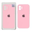 قاب سیلیکونی پاک کنی اورجینال Master Quality مدل Apple iPhone 12 - صورتی (پک دار)