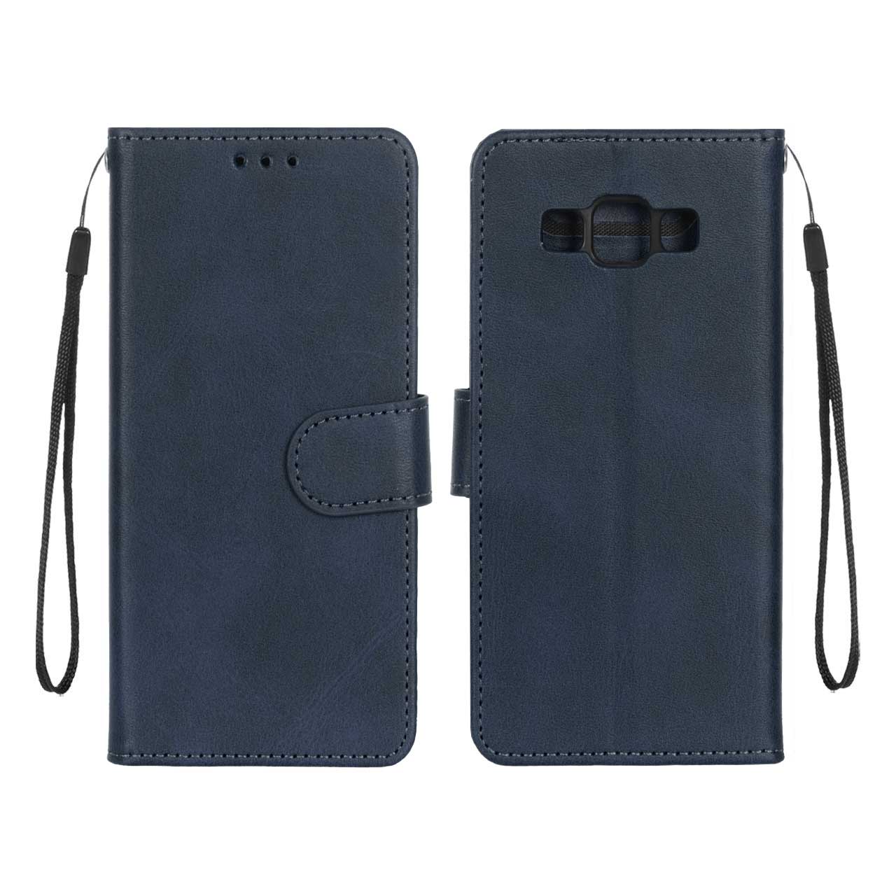 کیف موبایل مگنتی درجه یک MNC مدل Samsung Galaxy A500 / A5 (2015) - سرمه ای تیره